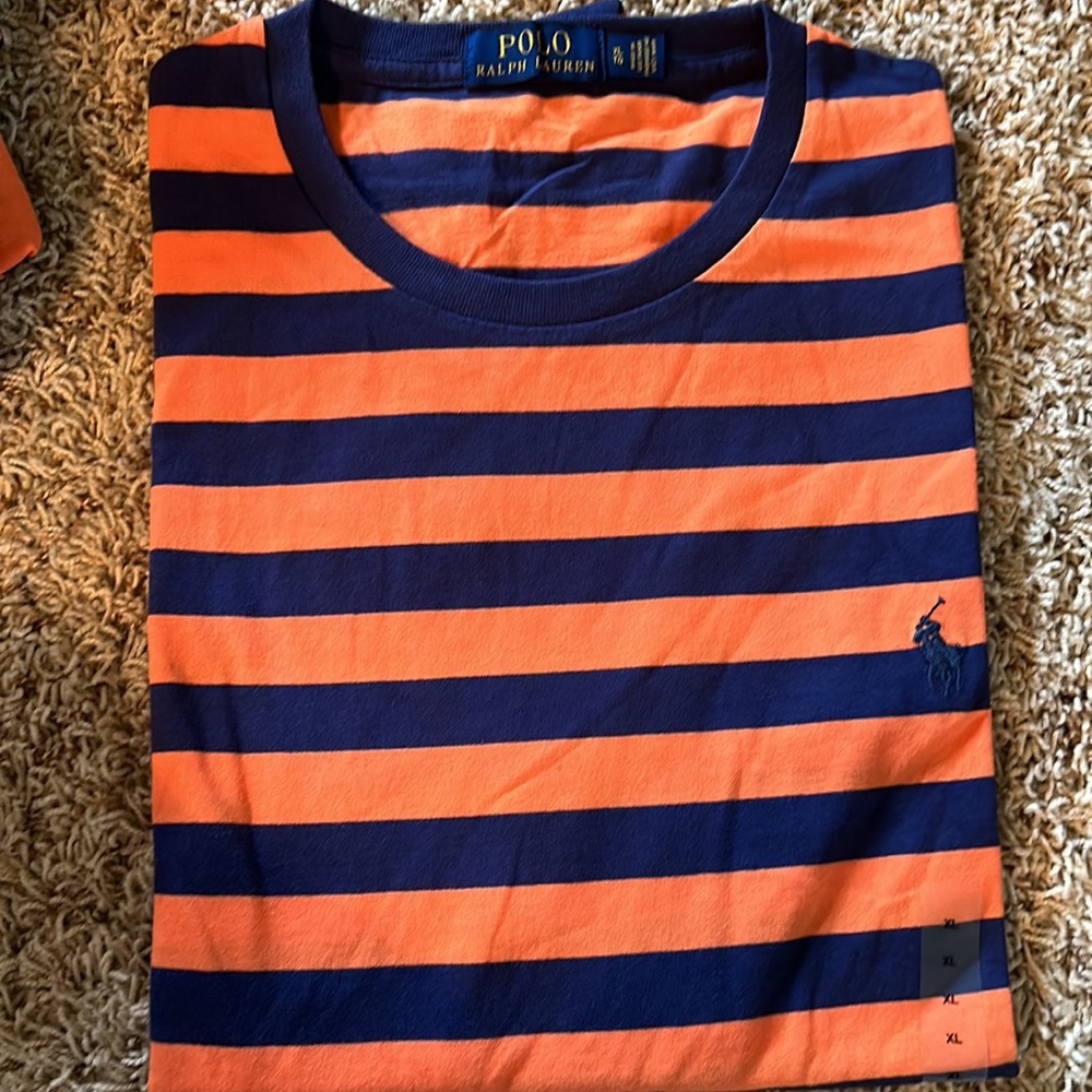 Polo Ralph Lauren- Striped Men’s T-Shirt - Size XL
